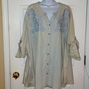 NWOT Catherines shirt 3X